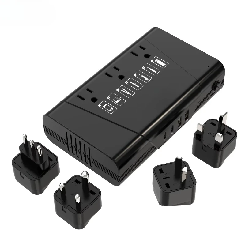 Socket 4USB 600W Output Sine Wave Travel Converter Buck Voltage 220V to 110V W UK/AU/IT/IN Plug
Socket 4USB 600W Output Sine Wave Travel Converter Buck Voltage 220V to 110V W UK/AU/IT/IN Plug