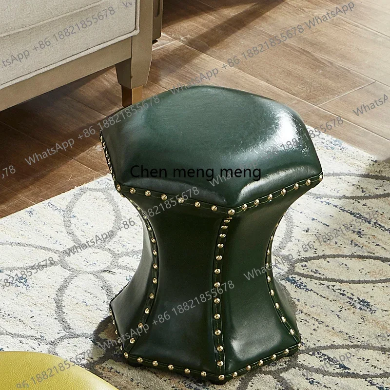 Hot sales Modern minimalist American country leather shoes changing stools European sofa stools
Hot sales Modern minimalist American country leather shoes changing stools European sofa stools