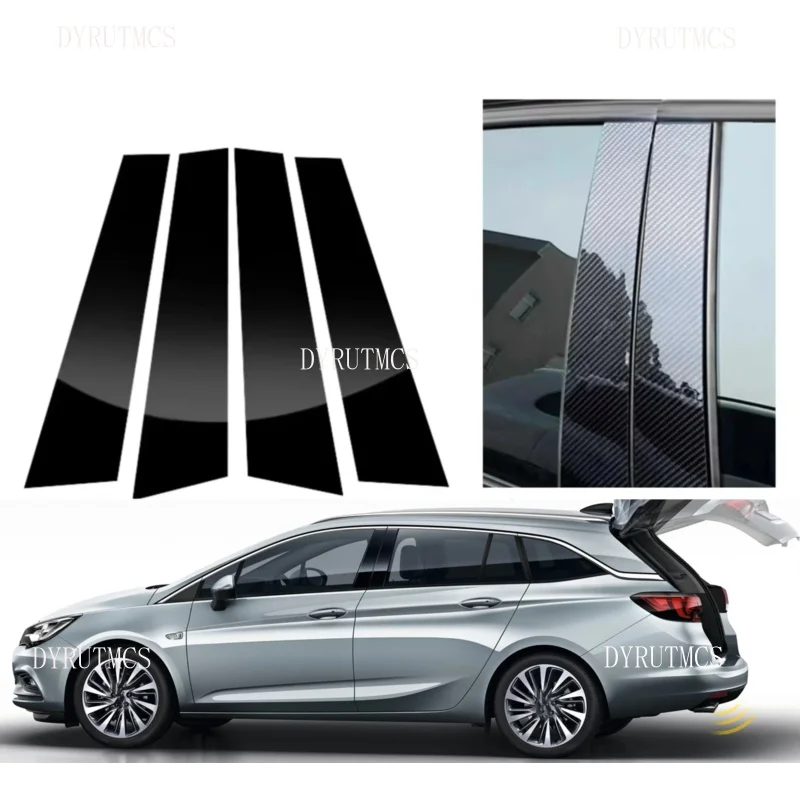 4PCS Glossy Black Silver Carbon Pillar Post Fit For Opel Astra K 2016 2017 2018 2019 Door Window Column BC Trim Sticker Cover
4PCS Glossy Black Silver Carbon Pillar Post Fit For Opel Astra K 2016 2017 2018 2019 Door Window Column BC Trim Sticker Cover