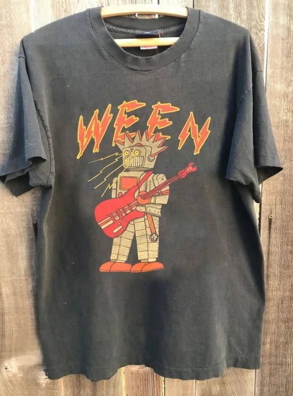 Plus Size Summer Women's Vintage Ween Tour Band T-Shirt Cotton Breathable Stylish Versatile Street Style Oversized
Plus Size Summer Women's Vintage Ween Tour Band T-Shirt Cotton Breathable Stylish Versatile Street Style Oversized