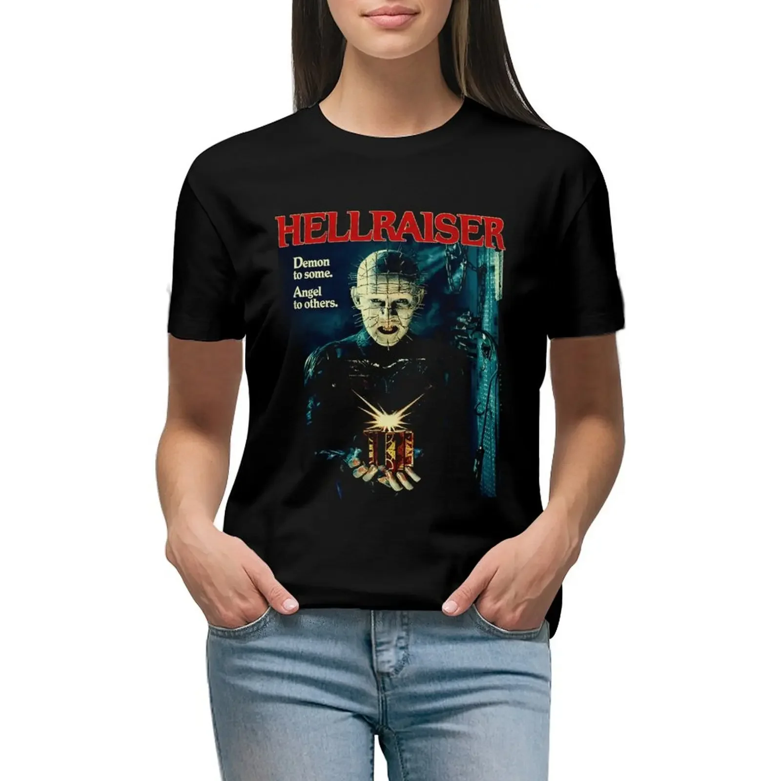 Pinhead T-Shirt quick-drying vintage clothes Female clothing quick drying white t shirts for Women
Pinhead T-Shirt quick-drying vintage clothes Female clothing quick drying white t shirts for Women