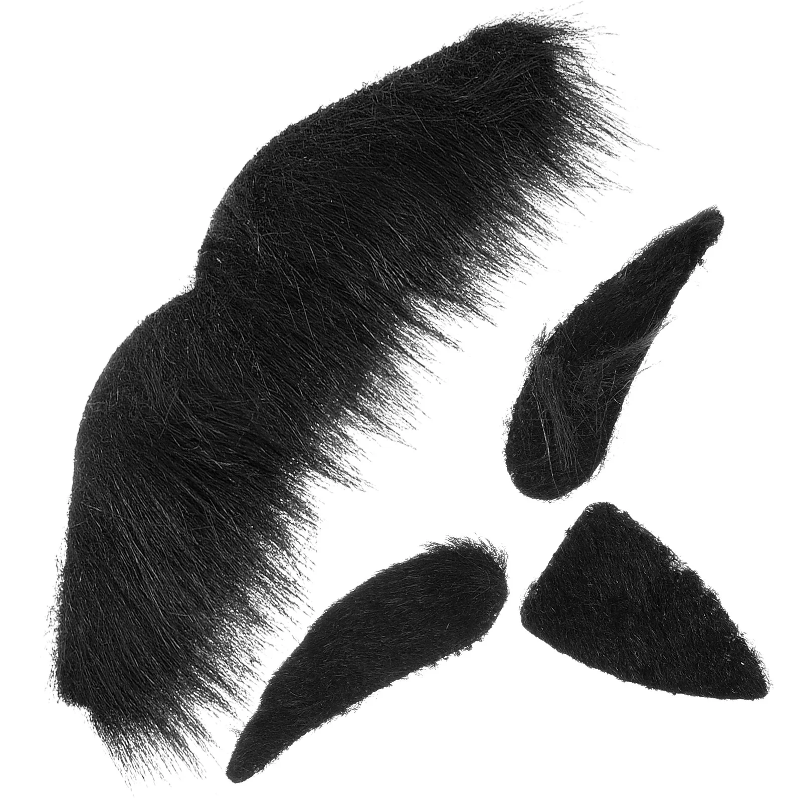 Three-piece Novelty Halloween Costumes Self Adhesive Fake Eyebrows Beard Goatee Kit Facial Hair Cosplay Props
Three-piece Novelty Halloween Costumes Self Adhesive Fake Eyebrows Beard Goatee Kit Facial Hair Cosplay Props