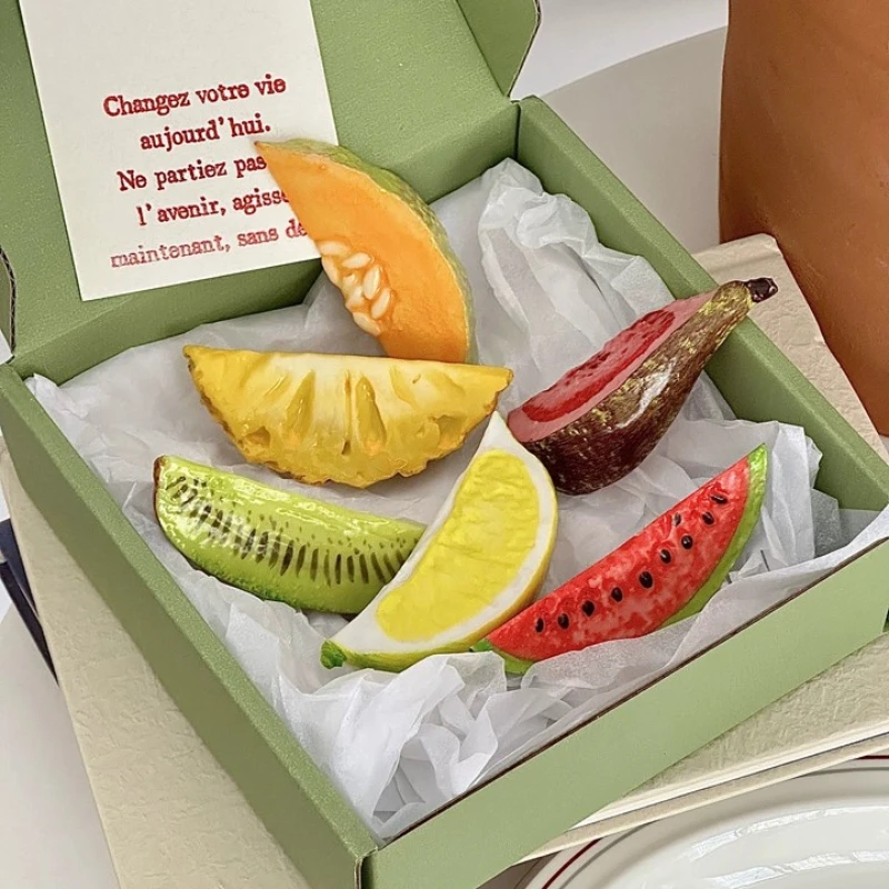 Creative French Refrigerator with Fruit Chopstick Holder Colorful and Cute Melon and Fruit Tableware Decoration
Creative French Refrigerator with Fruit Chopstick Holder Colorful and Cute Melon and Fruit Tableware Decoration