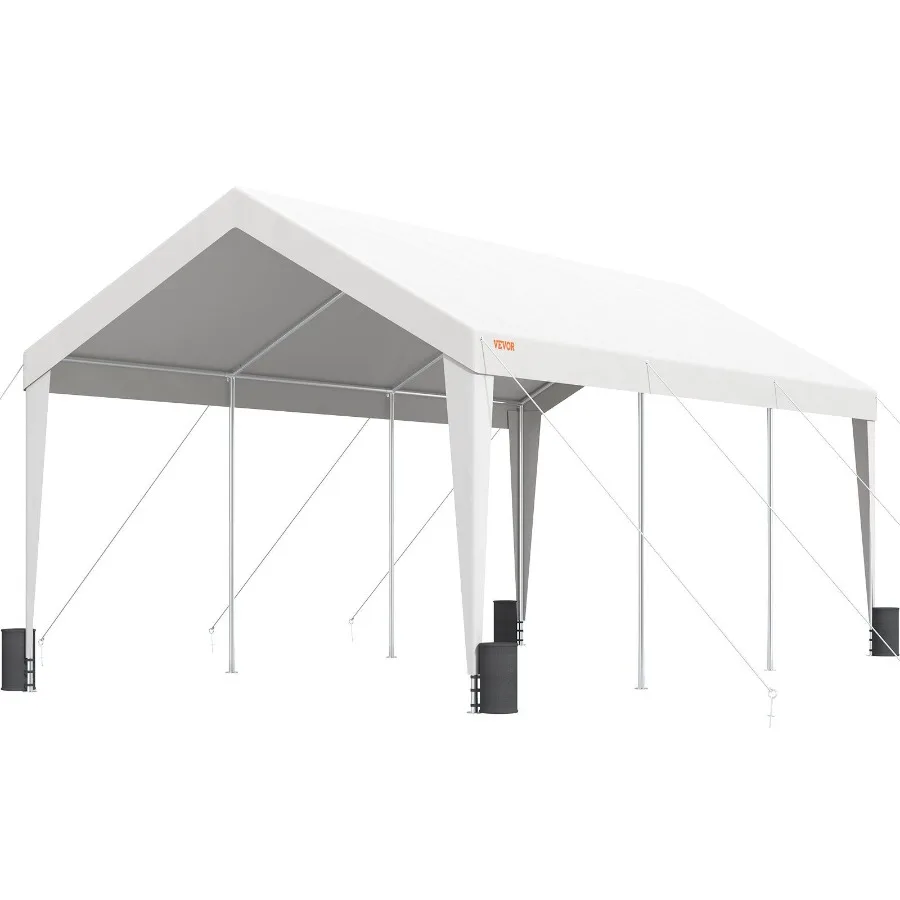 Carport 10x20 футов сверхмощный автомобильный навес для гаража, лодки, палатка для вечеринок с 8 усиленными столбами и 4 грузовыми пакетами, устойчивая к ультрафиолетовому излучению W
Carport 10x20 футов сверхмощный автомобильный навес для гаража, лодки, палатка для вечеринок с 8 усиленными столбами и 4 грузовыми пакетами, устойчивая к ультрафиолетовому излучению W
