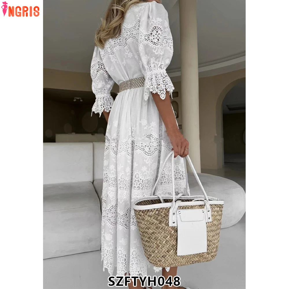 2025 Autumn New Style Lapel Single-breasted Design Waist Embroidery Long Dress Women-SZFTYH048
2025 Autumn New Style Lapel Single-breasted Design Waist Embroidery Long Dress Women-SZFTYH048