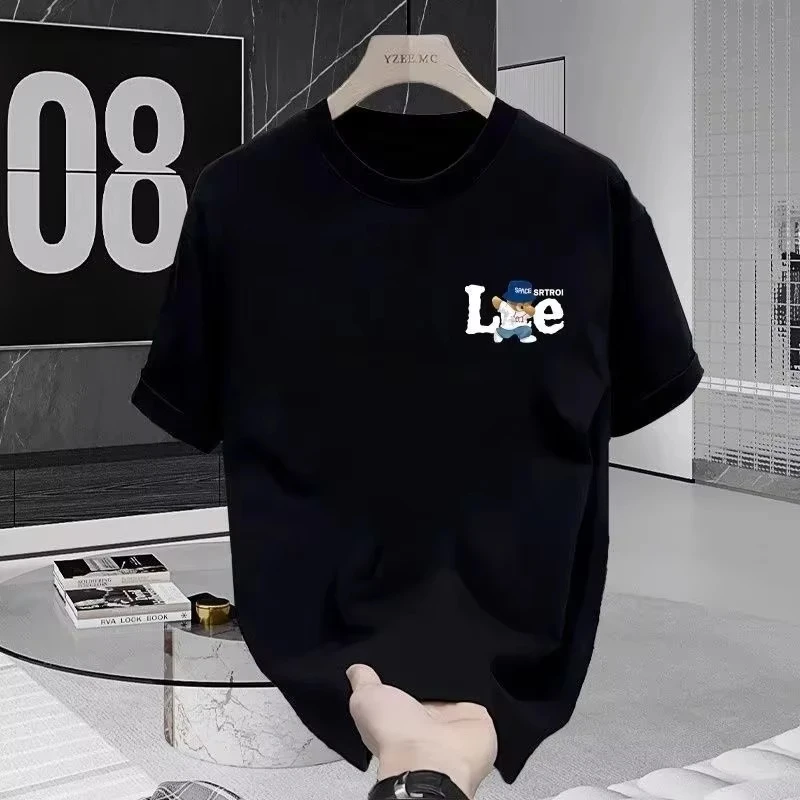 Graphic Print White T-shirts Men's Women's Casual Short Sleeve Crew Neck Cotton Tee Luxury Brand High End Unisex Fashion Tops
Graphic Print White T-shirts Men's Women's Casual Short Sleeve Crew Neck Cotton Tee Luxury Brand High End Unisex Fashion Tops