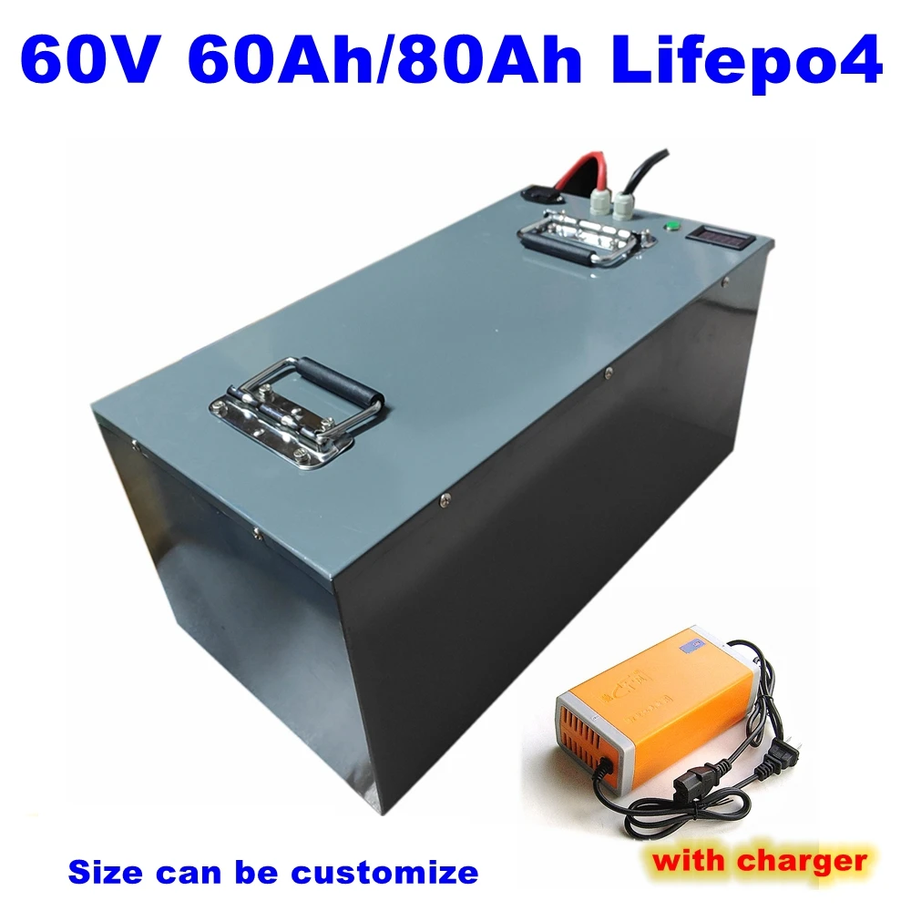Литиевая батарея lifepo4 60 в 80 а/ч 60 в 60 А/ч для скутера 6000 Вт 3500 Вт Инвертор для электровелосипеда трицикла и грузовика 10 а зарядное устройство
Литиевая батарея lifepo4 60 в 80 а/ч 60 в 60 А/ч для скутера 6000 Вт 3500 Вт Инвертор для электровелосипеда трицикла и грузовика 10 а зарядное устройство