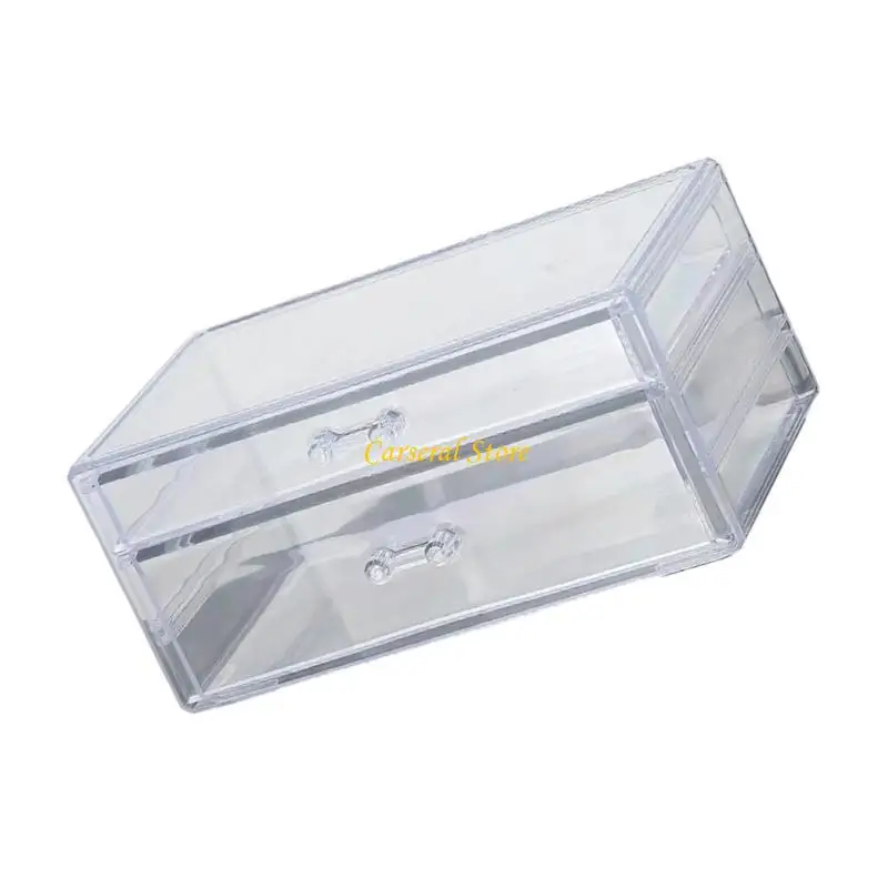 M4YF High Transparency Acrylic Storage Box Sturdy Acrylic Cosmetic Storage Drawers for Bedroom or Dressing Room Organization 
M4YF High Transparency Acrylic Storage Box Sturdy Acrylic Cosmetic Storage Drawers for Bedroom or Dressing Room Organization