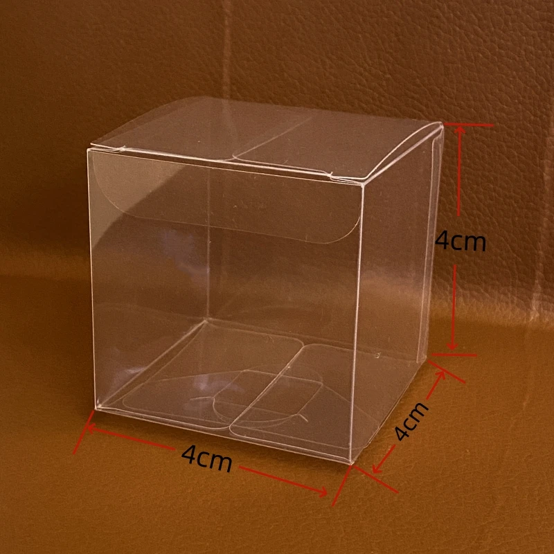 50pcs 4X4X4cm(1.57X1.57X1.57inch) Clear Plastic PET Foldable Square Display Boxes PVC Gift Doll Packaging Transparent
50pcs 4X4X4cm(1.57X1.57X1.57inch) Clear Plastic PET Foldable Square Display Boxes PVC Gift Doll Packaging Transparent