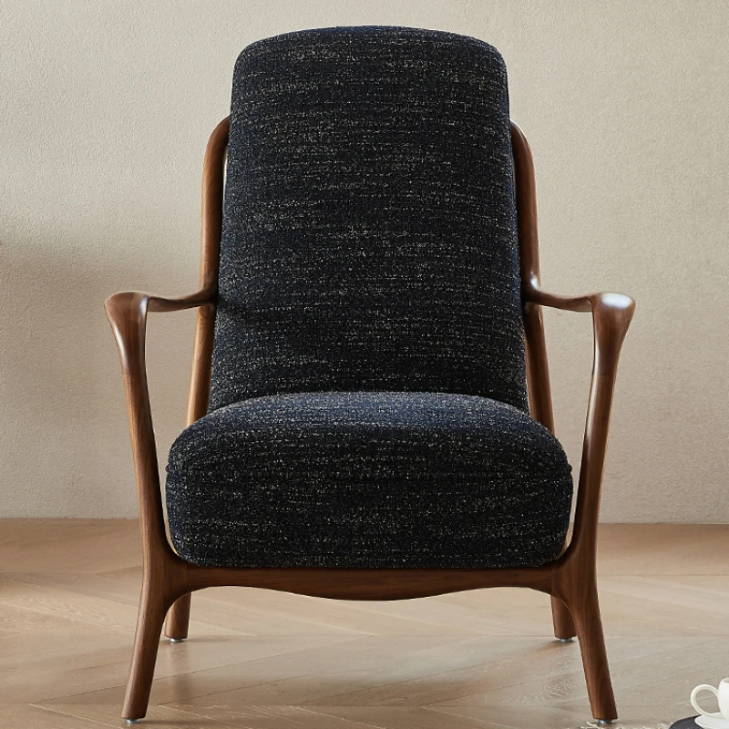 Sofa chair black walnut leisure household solid wood living room single tiger
Sofa chair black walnut leisure household solid wood living room single tiger