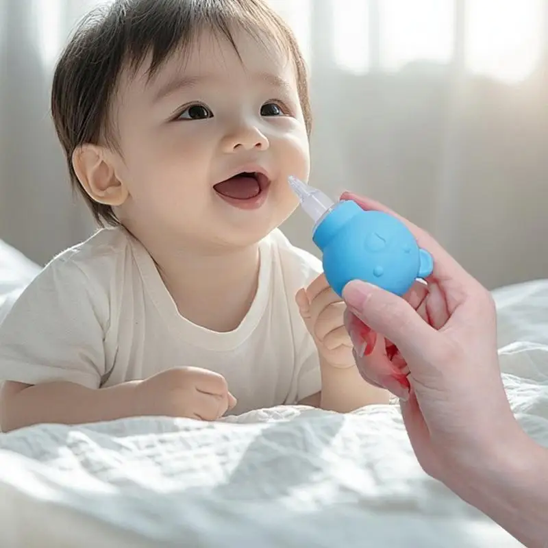 Handheld Baby Nasal Aspirator with Soft TPE Nozzle Quick Clean Structure Portable for Effective Infant Mucus Removal A2UB
Handheld Baby Nasal Aspirator with Soft TPE Nozzle Quick Clean Structure Portable for Effective Infant Mucus Removal A2UB