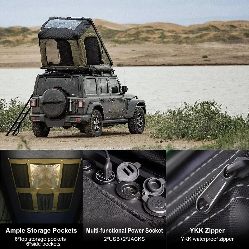 Multifunctional Aluminum Alloy Roof Tent House Fully Automatic Folding Outdoor Camping Car Roof Tent
Multifunctional Aluminum Alloy Roof Tent House Fully Automatic Folding Outdoor Camping Car Roof Tent