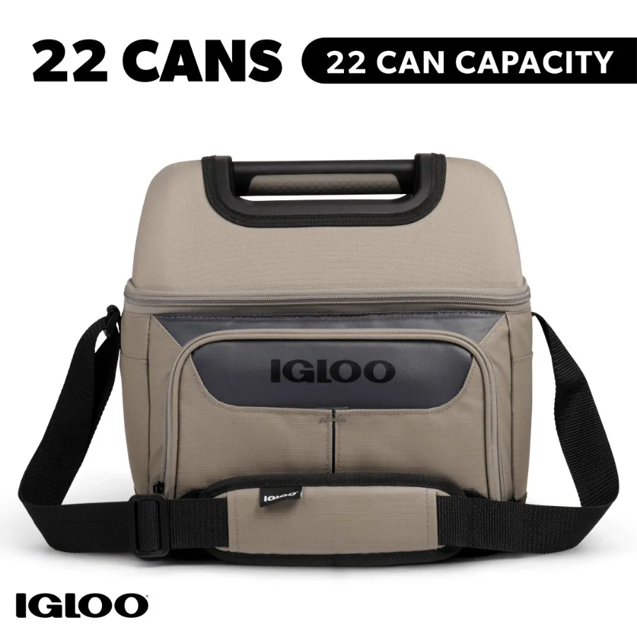 Trek Gripper soft-sided cooler for outdoor use, sandstone tan color, 22-can capacity with durable fabric and insulated interior
Trek Gripper soft-sided cooler for outdoor use, sandstone tan color, 22-can capacity with durable fabric and insulated interior