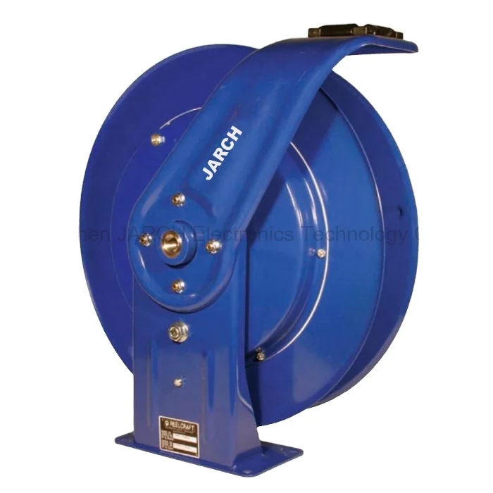 Multi-positional Guide Arm Facilitates Ceiling, Wall Or Floor Mount Metal Clean Air Hose Reel
Multi-positional Guide Arm Facilitates Ceiling, Wall Or Floor Mount Metal Clean Air Hose Reel