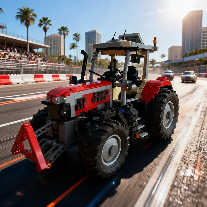 1580pcs MOC Tractor Massey Ferguson power Technical Model Building blocks Assemble toy DIY Christmas gift idea Kids Birthday
1580pcs MOC Tractor Massey Ferguson power Technical Model Building blocks Assemble toy DIY Christmas gift idea Kids Birthday