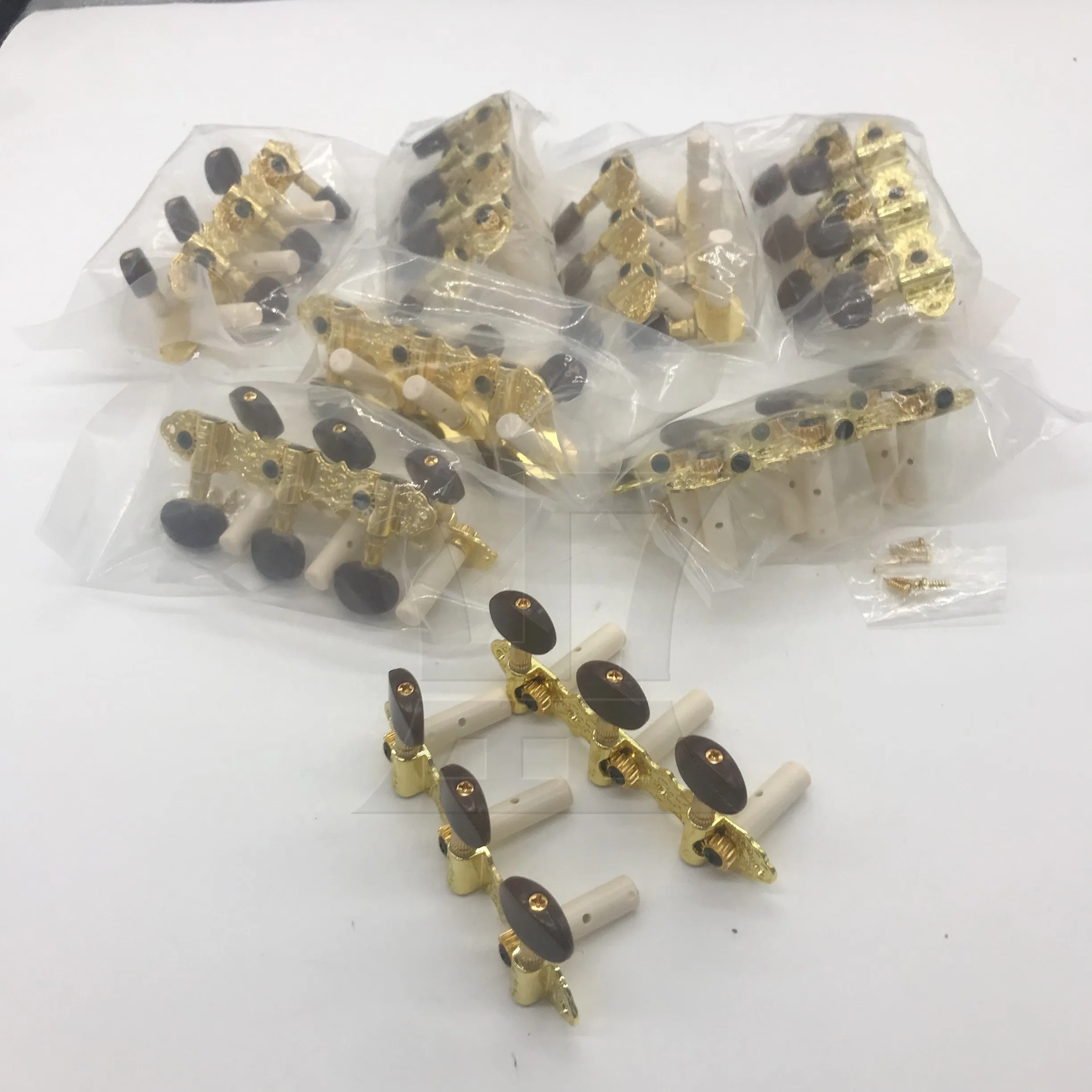 Yibuy 1 Set Of 16-Piece Guitar Tuner Machine Pegs Left And Right, Delicately Made
Yibuy 1 Set Of 16-Piece Guitar Tuner Machine Pegs Left And Right, Delicately Made