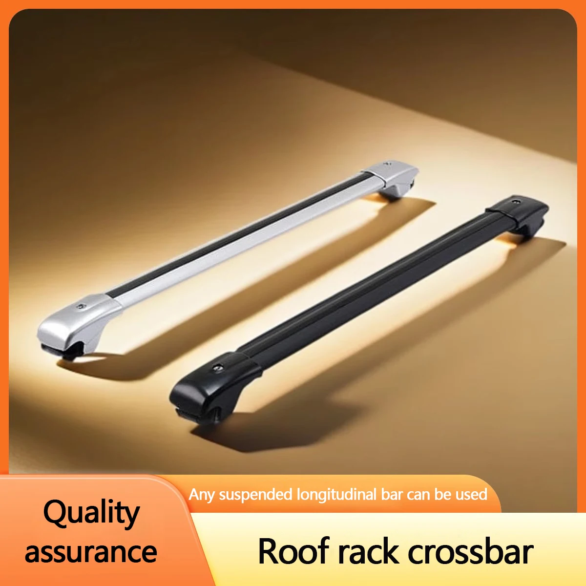 Suspended longitudinal bar universal roof rack, horizontal bar luggage load rack, low wind resistance and wind noise
Suspended longitudinal bar universal roof rack, horizontal bar luggage load rack, low wind resistance and wind noise