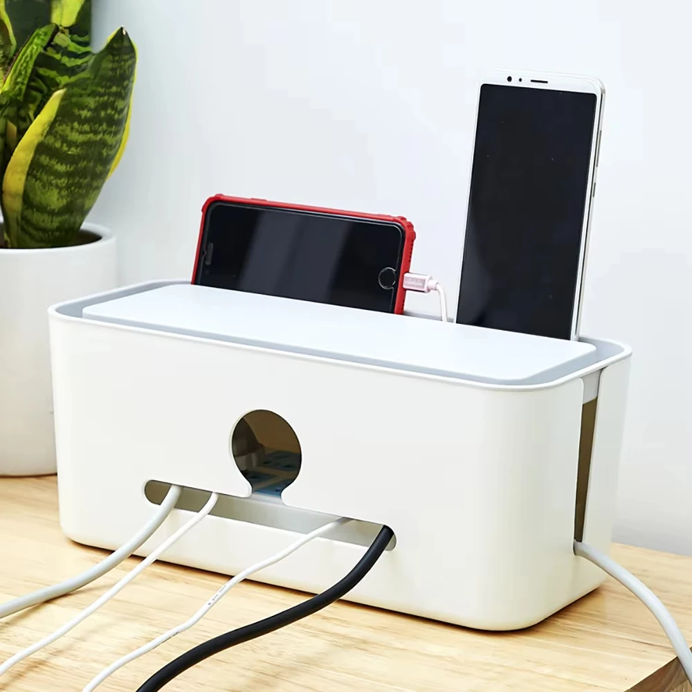 USB Cable Adapter Protector Bin Hide Organizer Big Holder Power Strip Box Electronic Outlet Cord Management Case Charger
USB Cable Adapter Protector Bin Hide Organizer Big Holder Power Strip Box Electronic Outlet Cord Management Case Charger