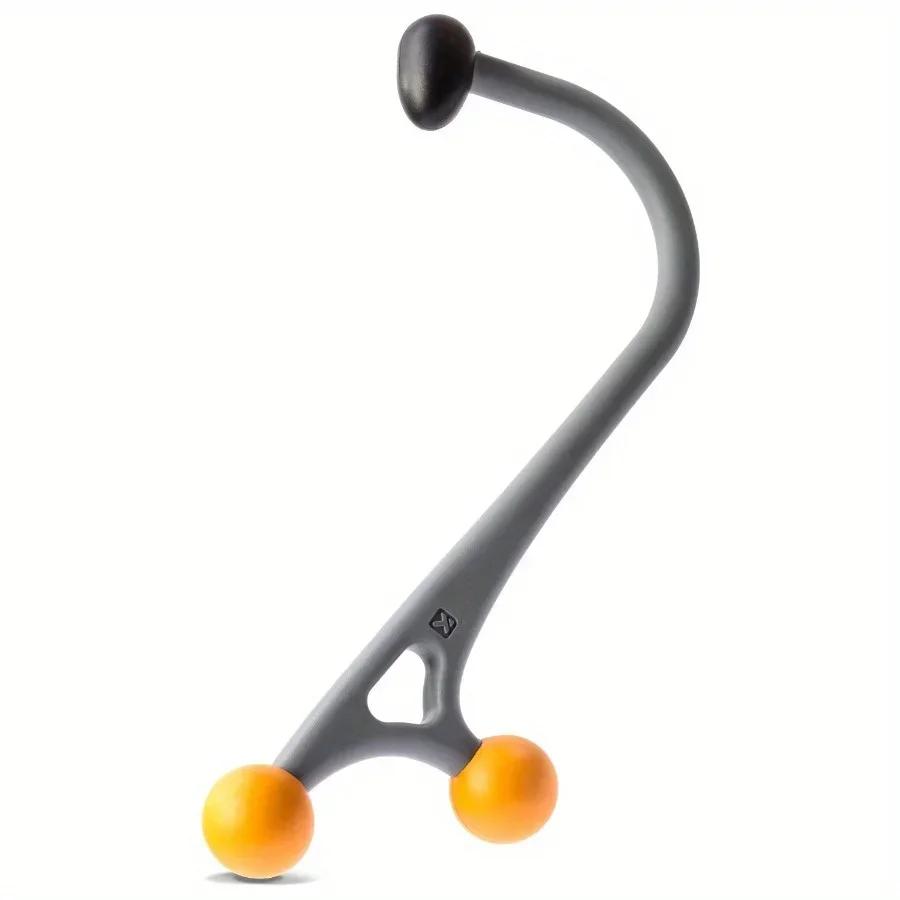 Deep Tissue Massage Wand,Ergonomic design,Double massage balls,Compact size, Grey,0.6 lbs.
Deep Tissue Massage Wand,Ergonomic design,Double massage balls,Compact size, Grey,0.6 lbs.