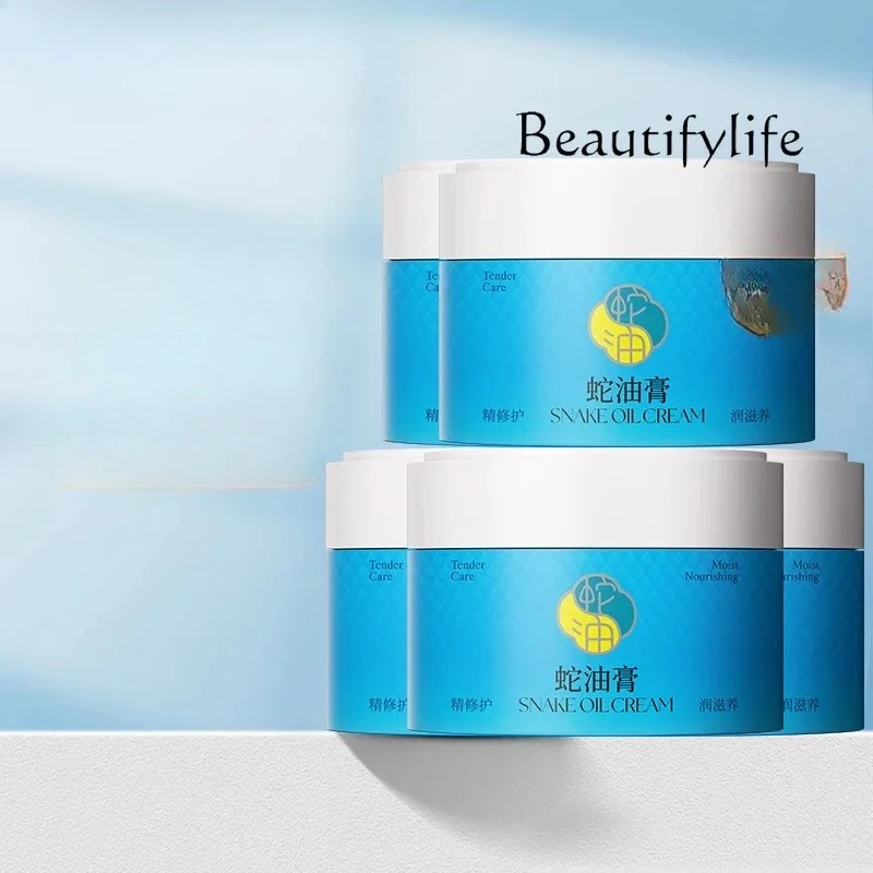 Classic Bottled Snake Oil Cream Moisturizing Moisturizing Hydrating Hands and Feet Anti-Dry Crack Genuine Cream 80g
Classic Bottled Snake Oil Cream Moisturizing Moisturizing Hydrating Hands and Feet Anti-Dry Crack Genuine Cream 80g
