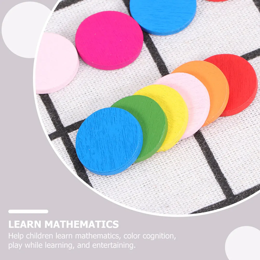 150 Pcs Mathematics Teaching Tools Counting Blocks for Counters Kids Puzzle Color Matching Toys Child
150 Pcs Mathematics Teaching Tools Counting Blocks for Counters Kids Puzzle Color Matching Toys Child