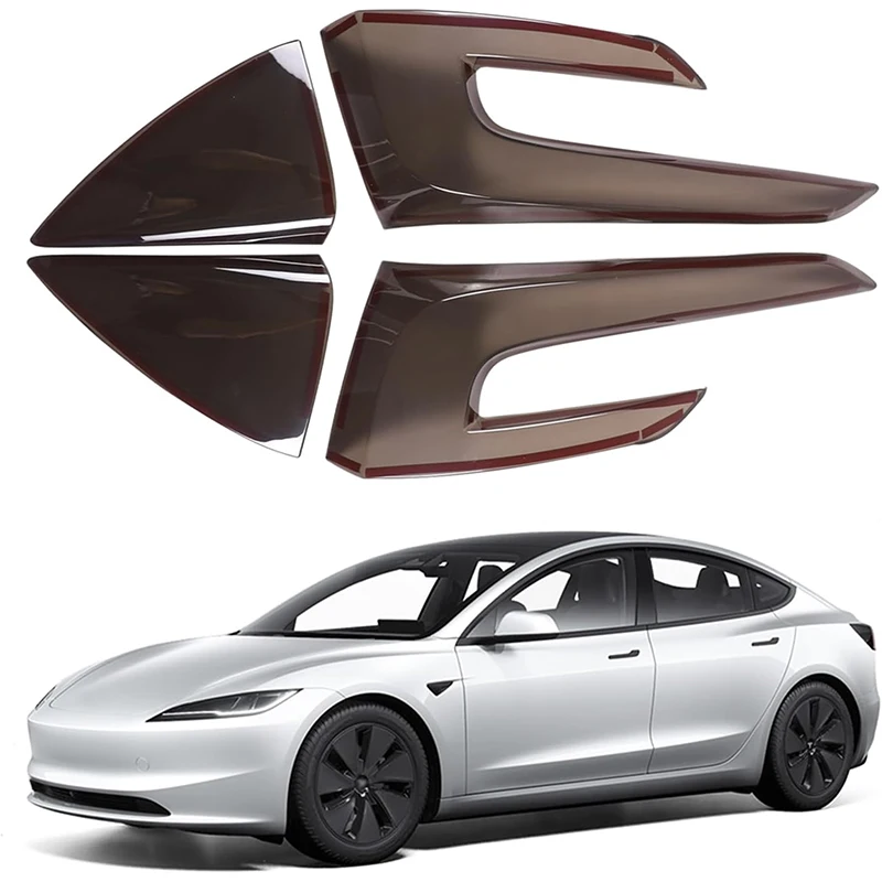 Для Tesla Model 3 Highland 2024-2025 затемняющая крышка заднего стоп-сигнала, защитные рамки, корпус заднего фонаря, аксессуары
Для Tesla Model 3 Highland 2024-2025 затемняющая крышка заднего стоп-сигнала, защитные рамки, корпус заднего фонаря, аксессуары