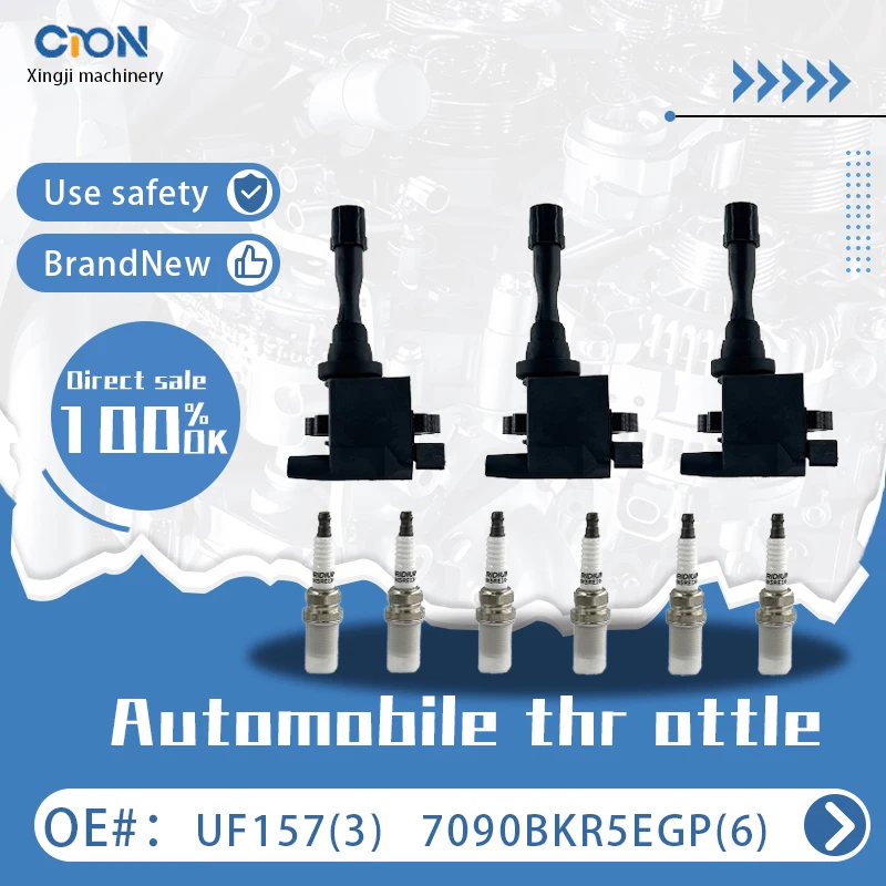 a set of Xingji 3 Ignition Coil Packs and Spark Plugs For MITSUBISHI MONTERO V6-3.5L 1994-1996 New #UF157 And #7090
a set of Xingji 3 Ignition Coil Packs and Spark Plugs For MITSUBISHI MONTERO V6-3.5L 1994-1996 New #UF157 And #7090