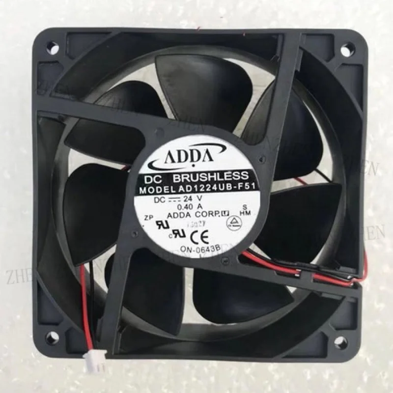 Y 1 шт. новый для ADDA AD1224UB-F51 24 В 0,40 А 2-контактный охлаждающий вентилятор # QW.
Y 1 шт. новый для ADDA AD1224UB-F51 24 В 0,40 А 2-контактный охлаждающий вентилятор # QW.