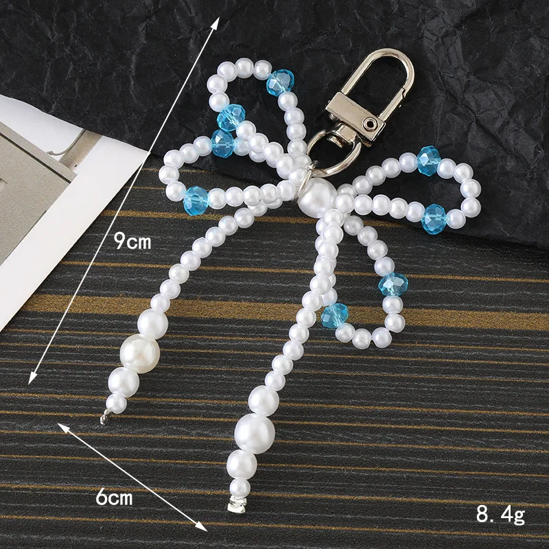 10pcs/set Fashion Pearls Beaded Bowknot Keychain Phone Pendant Sweet Hanging Decorations Keyring Charm for Purse Bag Backpack
10pcs/set Fashion Pearls Beaded Bowknot Keychain Phone Pendant Sweet Hanging Decorations Keyring Charm for Purse Bag Backpack