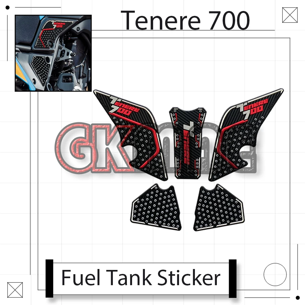 New For Yamaha Tenere 700 T700 XTZ 700 Motorcycle Modification Fuel Tank Sticker Anti-slip Sticker Fishbone Decorative Sticker
New For Yamaha Tenere 700 T700 XTZ 700 Motorcycle Modification Fuel Tank Sticker Anti-slip Sticker Fishbone Decorative Sticker