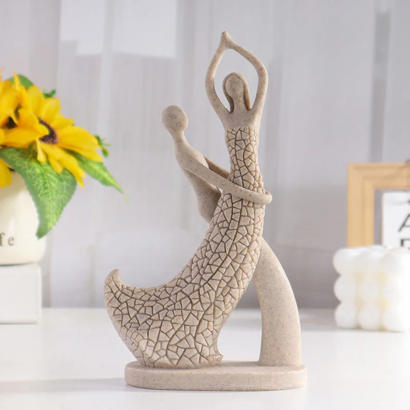 1Pcs European-style Lovers' Sandstone Figurine, Resin Craft Home Decor for Living Room, Valentine's Day Gift
1Pcs European-style Lovers' Sandstone Figurine, Resin Craft Home Decor for Living Room, Valentine's Day Gift