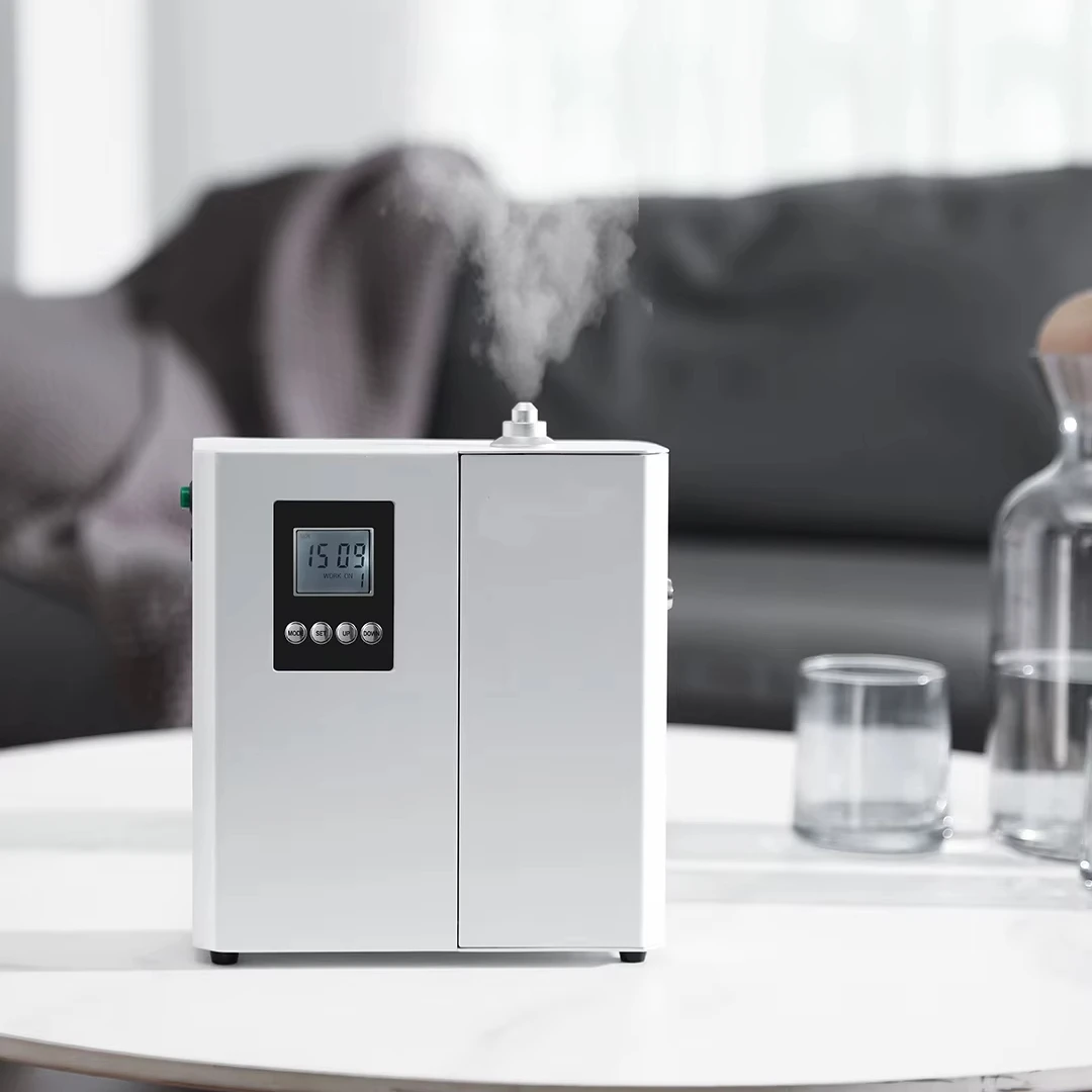Automatic Perfume Fragrance Diffuser Machine Aroma Scent Marketing System With Timer Setting for Hvac Scent Diffuser
Automatic Perfume Fragrance Diffuser Machine Aroma Scent Marketing System With Timer Setting for Hvac Scent Diffuser