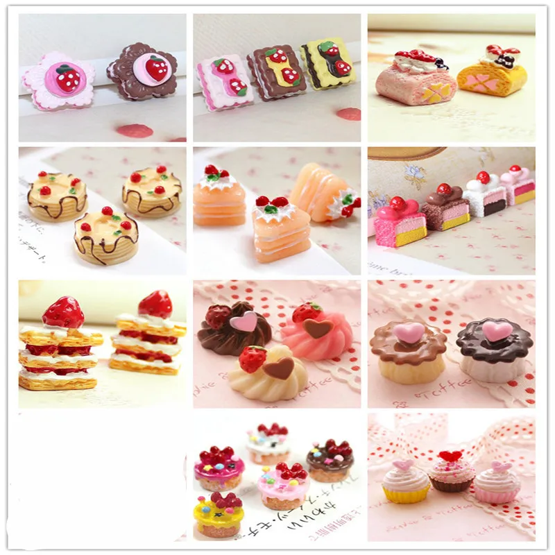 100pcs Kawaii Resin Strawberry Cake, Adorable Miniature Cakes, Fake Food Resin Cabochons for Phone Decoration, Crafts Making DIY
100pcs Kawaii Resin Strawberry Cake, Adorable Miniature Cakes, Fake Food Resin Cabochons for Phone Decoration, Crafts Making DIY