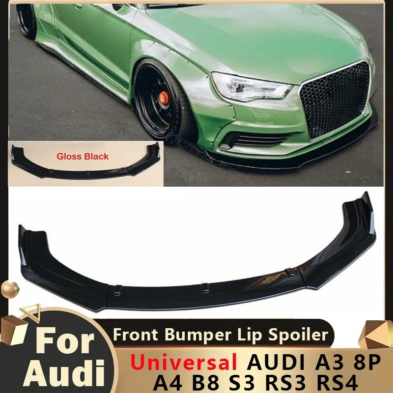 Для AUDI A3 8P A4 B8 S3 RS3 RS4 Универсальный передний бампер, спойлер для губ, ремонт нижней защитной пластины, разделитель лезвия, комплекты объемного кузова
Для AUDI A3 8P A4 B8 S3 RS3 RS4 Универсальный передний бампер, спойлер для губ, ремонт нижней защитной пластины, разделитель лезвия, комплекты объемного кузова