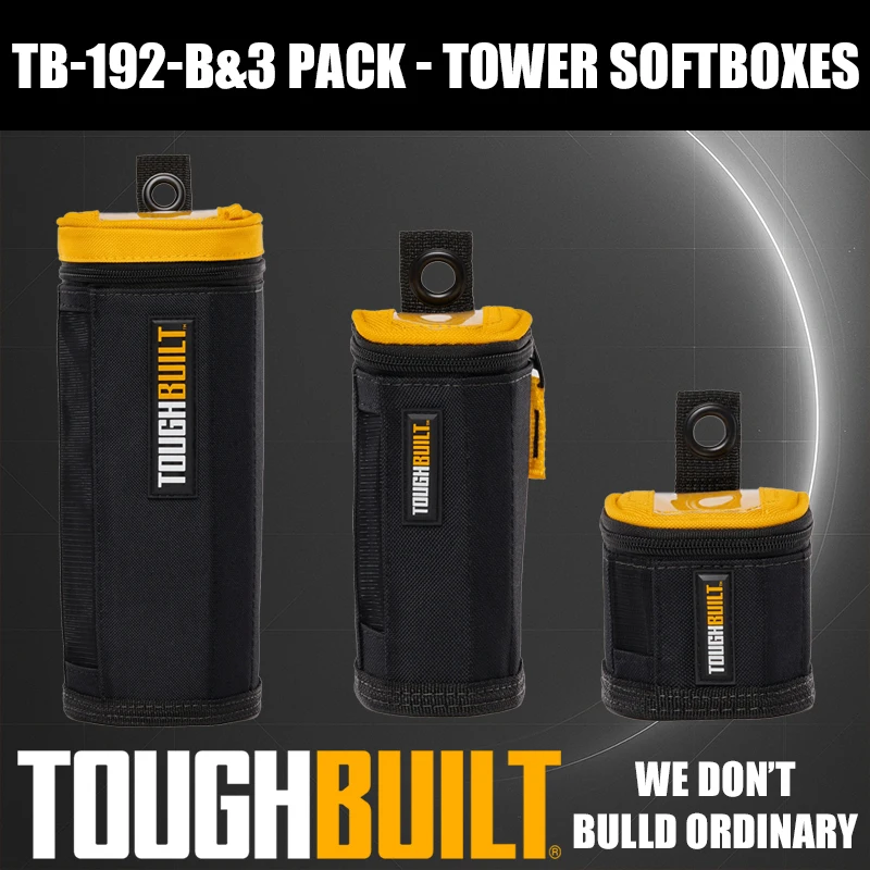 ToughBuilt TB-192-B Ящик для хранения винтовых деталей Набор из 3 предметов Сумка для хранения мелких деталей
ToughBuilt TB-192-B Ящик для хранения винтовых деталей Набор из 3 предметов Сумка для хранения мелких деталей