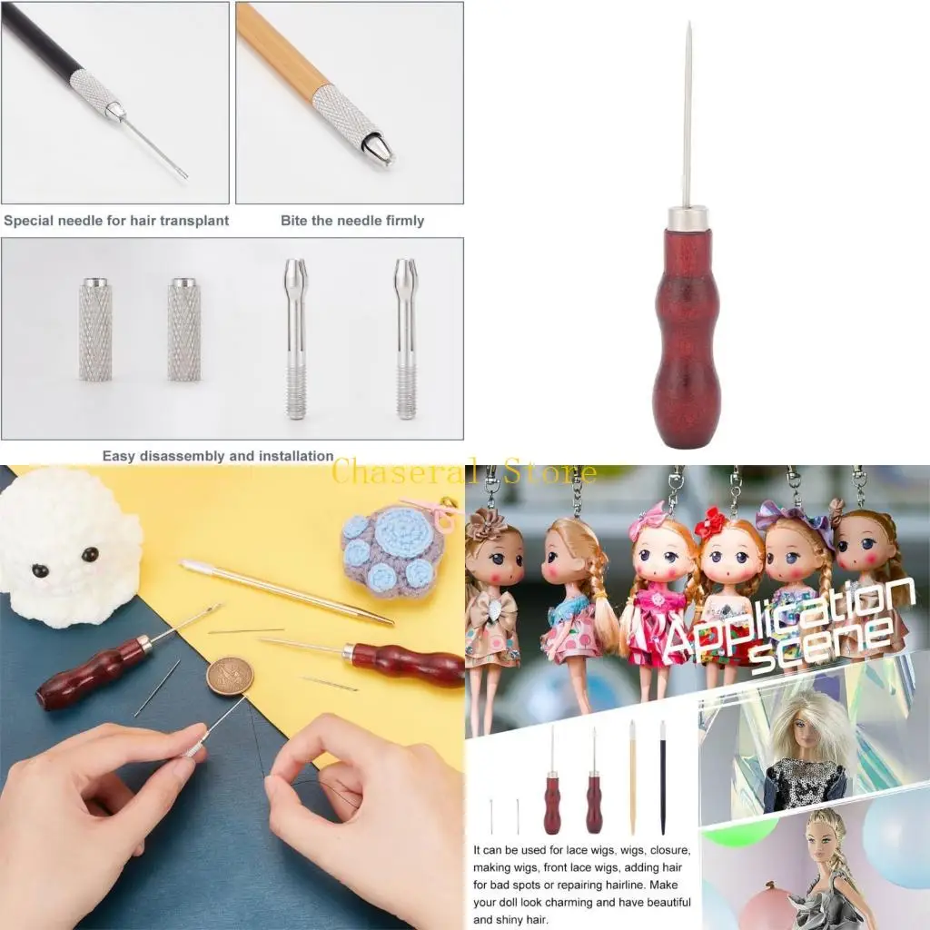 E7CE Doll Hair Rerooting Tool Easy To Use Doll Wigs Making Tools For Hobbyists
E7CE Doll Hair Rerooting Tool Easy To Use Doll Wigs Making Tools For Hobbyists
