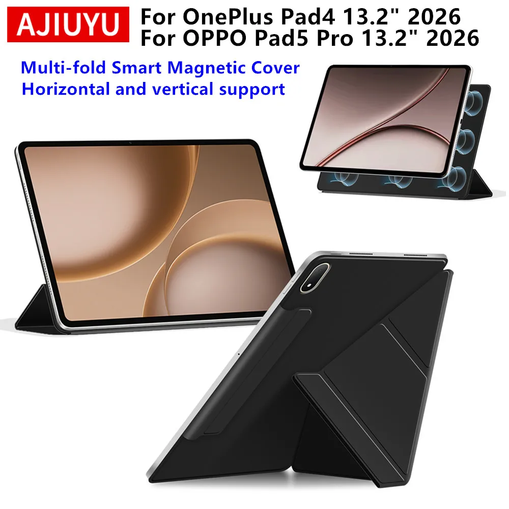 For OnePlus Pad 4 Case 13.2" 2026 One Plus Pad 4 Smart Cover Funda for OPPO Pad 5 Pro OPD251 13.2'' OnePlus Pad4 Magnetic Case
For OnePlus Pad 4 Case 13.2" 2026 One Plus Pad 4 Smart Cover Funda for OPPO Pad 5 Pro OPD251 13.2'' OnePlus Pad4 Magnetic Case