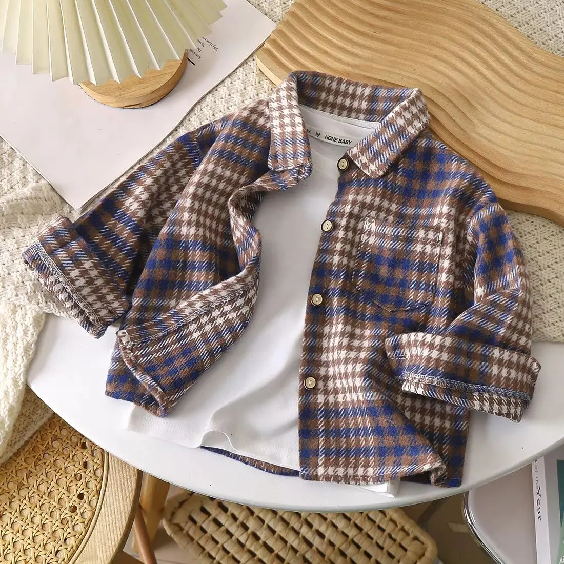 Toddler Kids Boys Girls Shirts Long Sleeve Plaid Coat For Spring Autumn Children 3-8 Years Clothes Casual Cotton T-Shirt Jacket
Toddler Kids Boys Girls Shirts Long Sleeve Plaid Coat For Spring Autumn Children 3-8 Years Clothes Casual Cotton T-Shirt Jacket