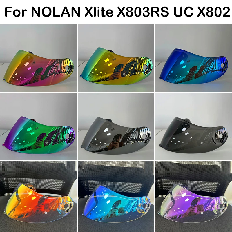 Helmet Visor for NOLAN X-Lite X-803 Motorcycle Helmet Lens Pinlock Anti-scratch Shield Motorbike Accessories Glasses Casco Moto
Helmet Visor for NOLAN X-Lite X-803 Motorcycle Helmet Lens Pinlock Anti-scratch Shield Motorbike Accessories Glasses Casco Moto