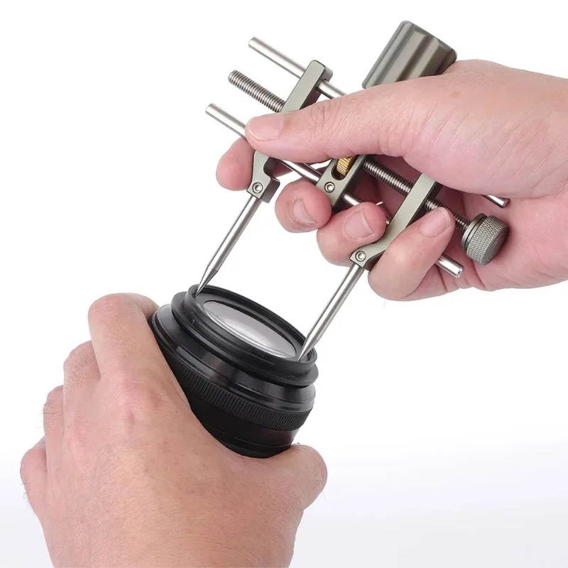 New Lens Spanner Wrench Open Tool For Camera Lens Adjustable Remover Disassemble Tool Lens Fixed Installation Tools Lightweight
New Lens Spanner Wrench Open Tool For Camera Lens Adjustable Remover Disassemble Tool Lens Fixed Installation Tools Lightweight