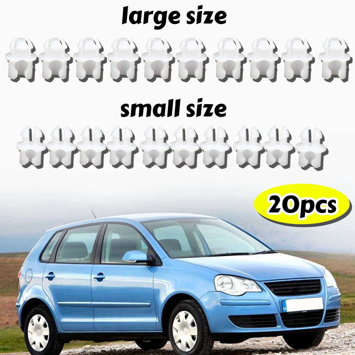 20pc for VW EuroVan Caravelle Vanagon Vento 1H Front Door Lock Rod Conector Linkage Clip Interior Latch Catch Clamp Fastener Kit
20pc for VW EuroVan Caravelle Vanagon Vento 1H Front Door Lock Rod Conector Linkage Clip Interior Latch Catch Clamp Fastener Kit