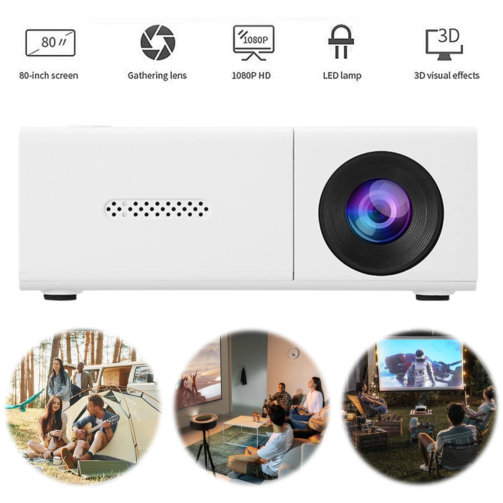 Светодиодный мини-проектор 1080P, карманный проектор с дистанционным управлением, 1500 люмен, HDMI, Bluetooth, совместимый для офисных встреч, домашнего использования
Светодиодный мини-проектор 1080P, карманный проектор с дистанционным управлением, 1500 люмен, HDMI, Bluetooth, совместимый для офисных встреч, домашнего использования