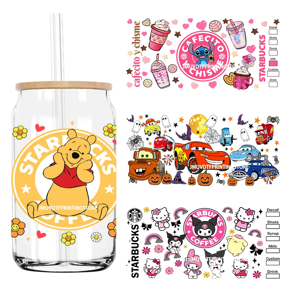 Cute Bear And Cat Coffee UV DTF Sticker For 16OZ Libbey Glass Cup Can Cartoon Cars Wrap Transfer Sticker Custom Labels DIY Logo
Cute Bear And Cat Coffee UV DTF Sticker For 16OZ Libbey Glass Cup Can Cartoon Cars Wrap Transfer Sticker Custom Labels DIY Logo