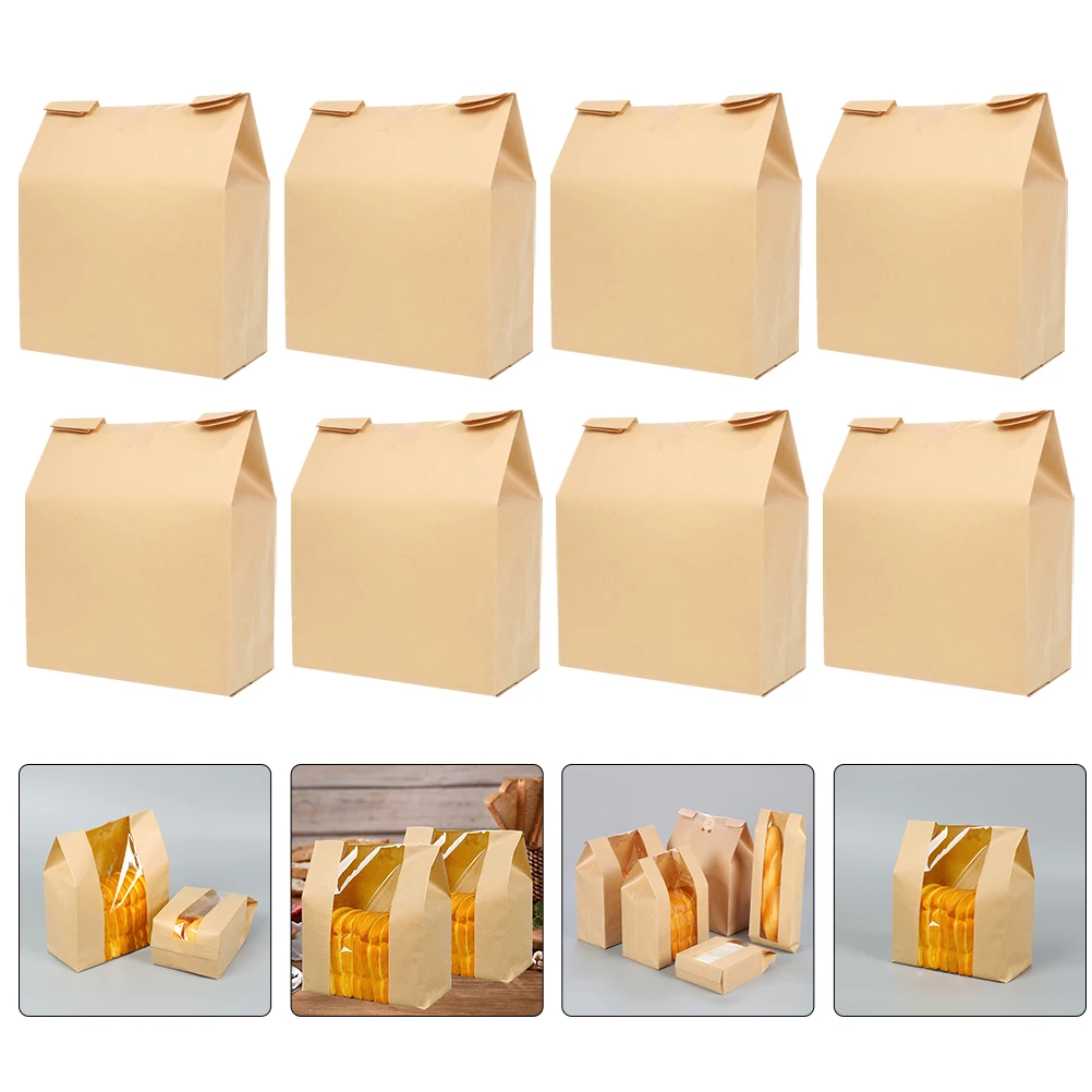 50pcs bread Packaging Bags Toast Wrapping Pouches Snack Storage Bakery Supply Household Paper Bags For Cookies French Fries
50pcs bread Packaging Bags Toast Wrapping Pouches Snack Storage Bakery Supply Household Paper Bags For Cookies French Fries
