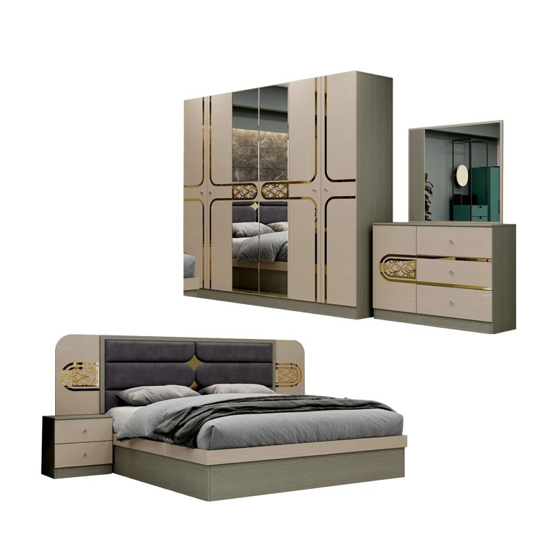 &Cheap Wholesale Turkish Style Wooden King Size Bed Hotel Double Wood Frame Home Modern Luxury Full Bedroom Furniture Set
&Cheap Wholesale Turkish Style Wooden King Size Bed Hotel Double Wood Frame Home Modern Luxury Full Bedroom Furniture Set