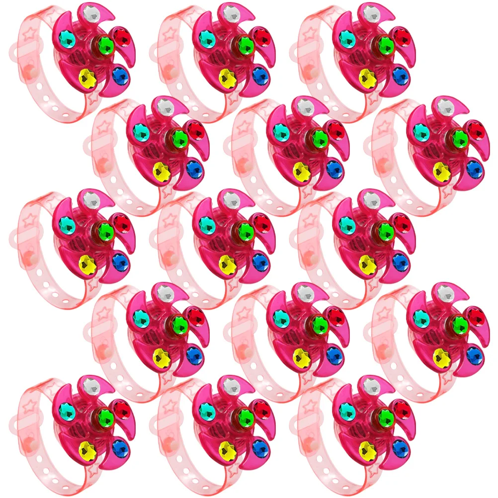 15 Pcs Luminous Gyro Bracelet Kids Sensory Toy Children Toys Party Favors Lightweight Plastic Material Glow Wristb
15 Pcs Luminous Gyro Bracelet Kids Sensory Toy Children Toys Party Favors Lightweight Plastic Material Glow Wristb
