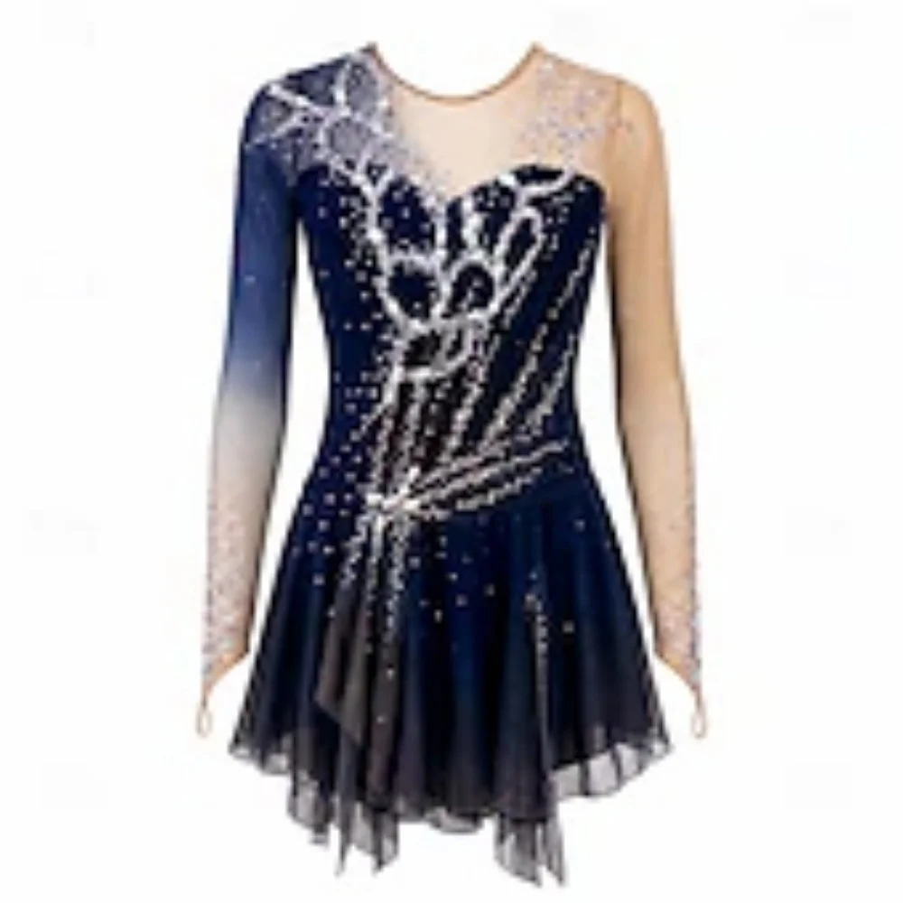 Stylish Figure Skating DressDecoration Comfortable Close Fitting Design For Adult Ladies Skating Show Talent Performance
Stylish Figure Skating DressDecoration Comfortable Close Fitting Design For Adult Ladies Skating Show Talent Performance