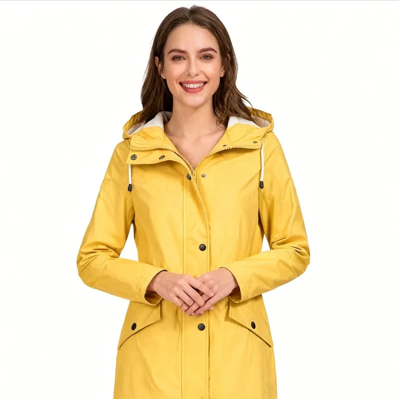 New autumn and winter Longline women's hiking jacket with detachable hood suitable for outdoor hiking and travel
New autumn and winter Longline women's hiking jacket with detachable hood suitable for outdoor hiking and travel