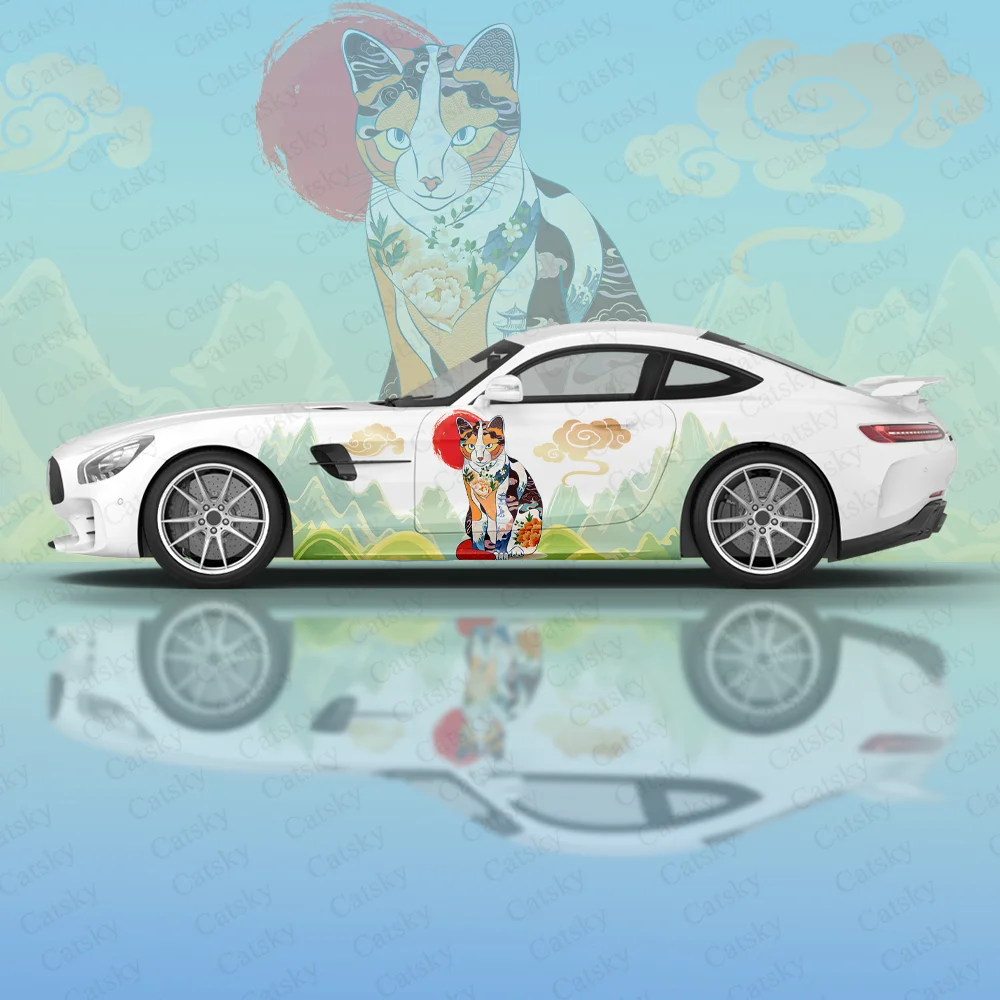 Custom Animal Cute Cat Design Car Sticker Decal Hood Door Body Vinyl Sticker Graphic Wrap New Car Sticker Decoration Accessories
Custom Animal Cute Cat Design Car Sticker Decal Hood Door Body Vinyl Sticker Graphic Wrap New Car Sticker Decoration Accessories