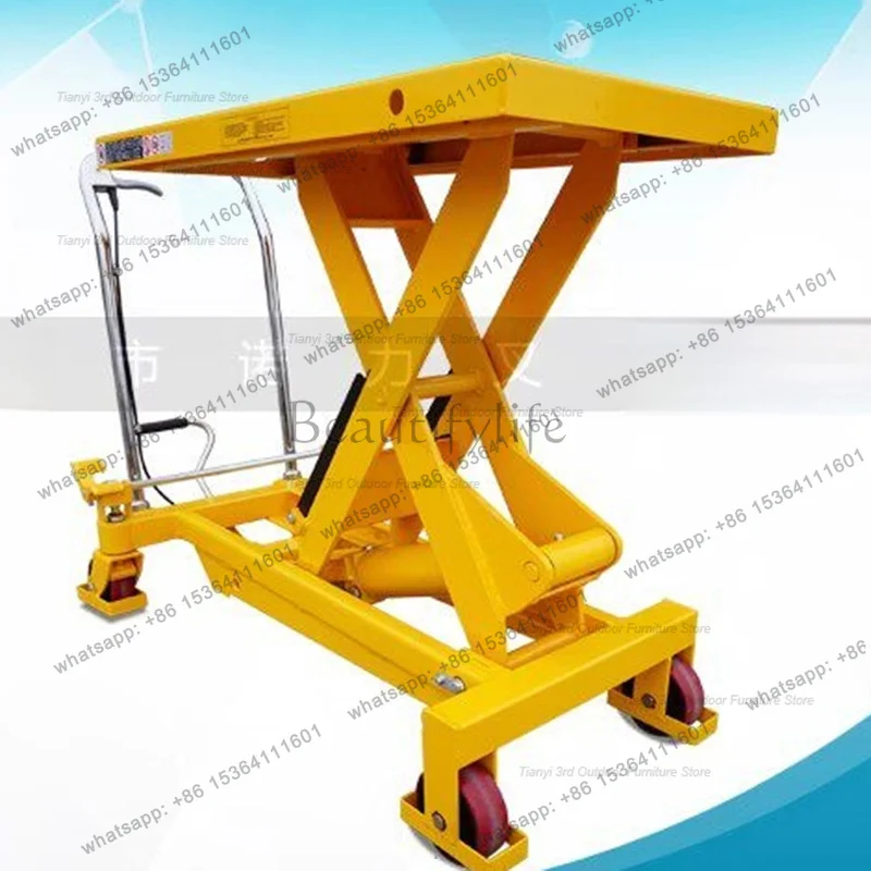 Nordic Creative Manual Platform Cart Modern Hydraulic Handling Lifting Cart Movable Loading and Unloading Workshop Tool
Nordic Creative Manual Platform Cart Modern Hydraulic Handling Lifting Cart Movable Loading and Unloading Workshop Tool